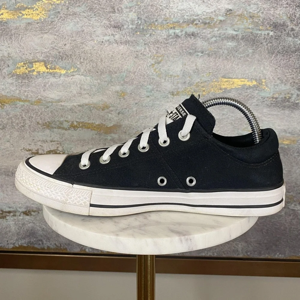 Converse Chuck Taylor All Star 2 Shoes Womens Size 9 Black Low Top Sneakers - Picture 6 of 10